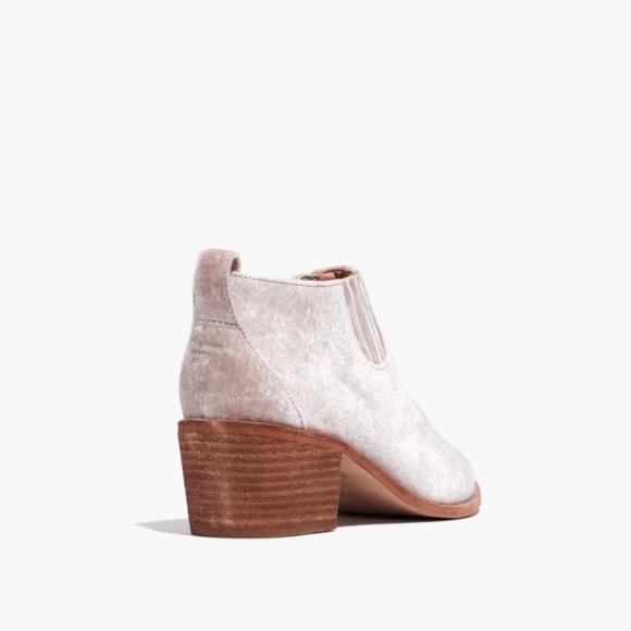 NWT Madewell The Grayson Chelsea Boot in Velvet - Picture 6 of 8